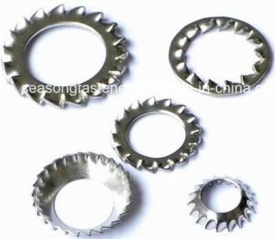 Stainless Steel Tooth Lock Washer / Serrated Washer (DIN6798)