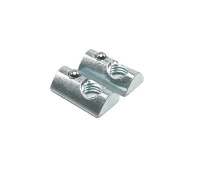 China Supplier Industrial Square Aluminum Profile 1/4-20 3/8 M5 M6 M10 Sliding T Nut Stainless Steel T-Slot Nut Drop in T Nut Slide Nut