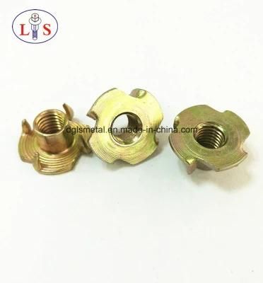 Yellow Zinc Plated T-Nut with High Quality