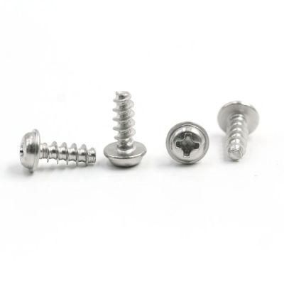 Factory Price Stainless Steel SS304 Cross Recessed Pan Head Tapping Screws, Phillips Screws