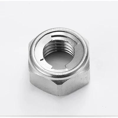 SUS30408 DIN980 (M) All Metal Hex Lock Nut High Quality Metal Insert Lock Nut Insert Lock Nuts