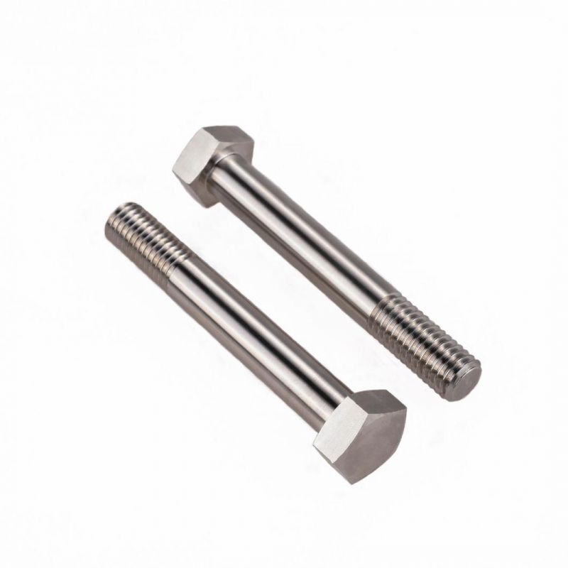 Stainless Steel DIN933 M8 Hex Bolt with Zinc Plated