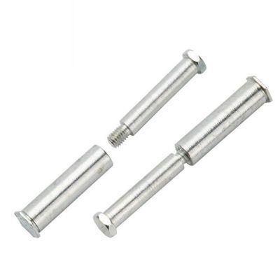 Hex Head Male Female Carbon Steel Zinc Plated Connecting Screw