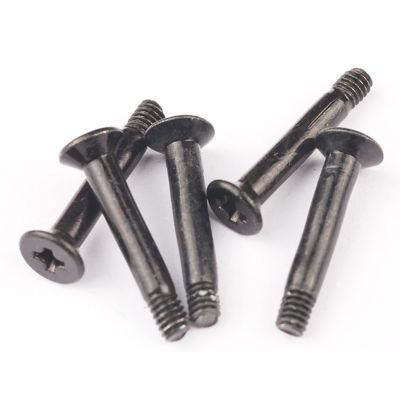 Steel Black Galvanized Countersunk Flat Head Phillips Half-Thread Screw