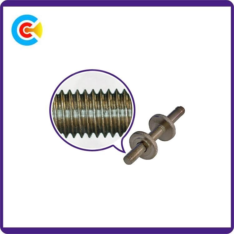 Stainless Steel Knurled Screw Male Female Screws Chicago Screws