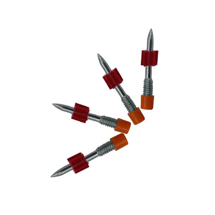 Shooting Nails, Gas Pins Shooting Nails with Washers, Drivet Pins with Thread Galvanized