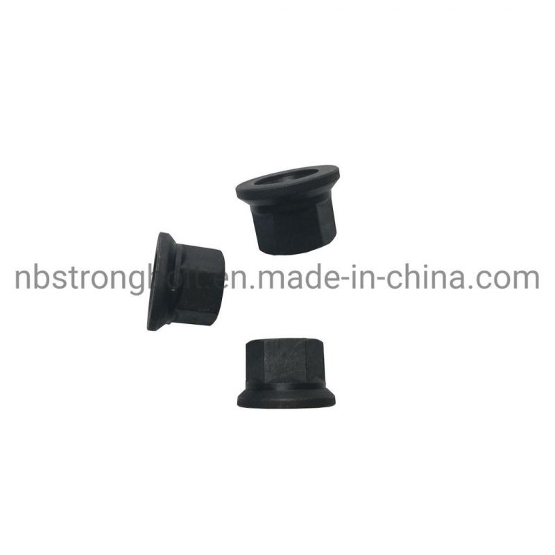 Accept OEM Nonstandard Size Standard Fastener Wheel Nut with Black Phos
