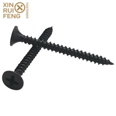 Drywall Screw Factory Directly Supply 3.5mm-6.5mm Black/Grey Phosphated Fastener