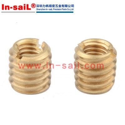 Self-Tapping Inserts for Thermosetting and Thermoplastic Plastics