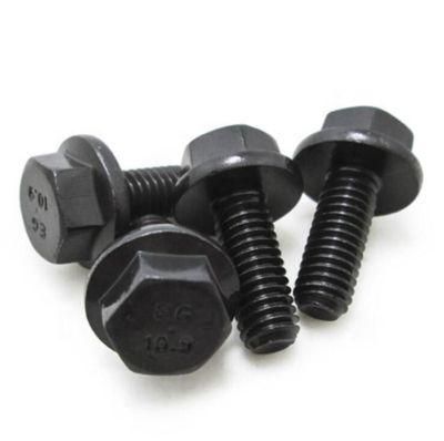 Taily Carbon Steel DIN 6921 High Precision Grade 10.9 Hex Head Black Flange Bolt