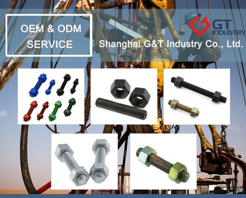 ASTM A193-B7 / A194-2h Stud Bolt and Nuts