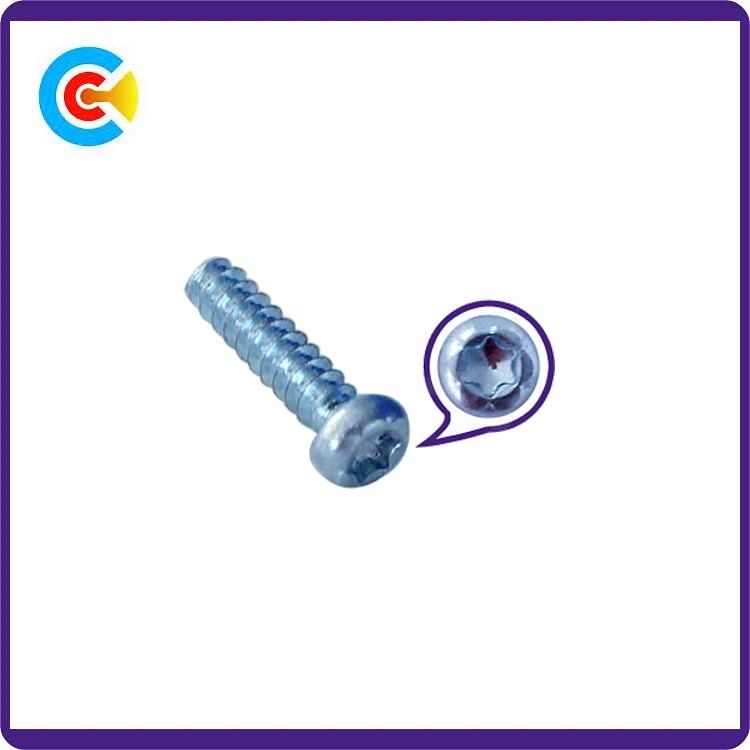 Carbon Steel Pan Head Metric Torx Socket Head Cap Screws