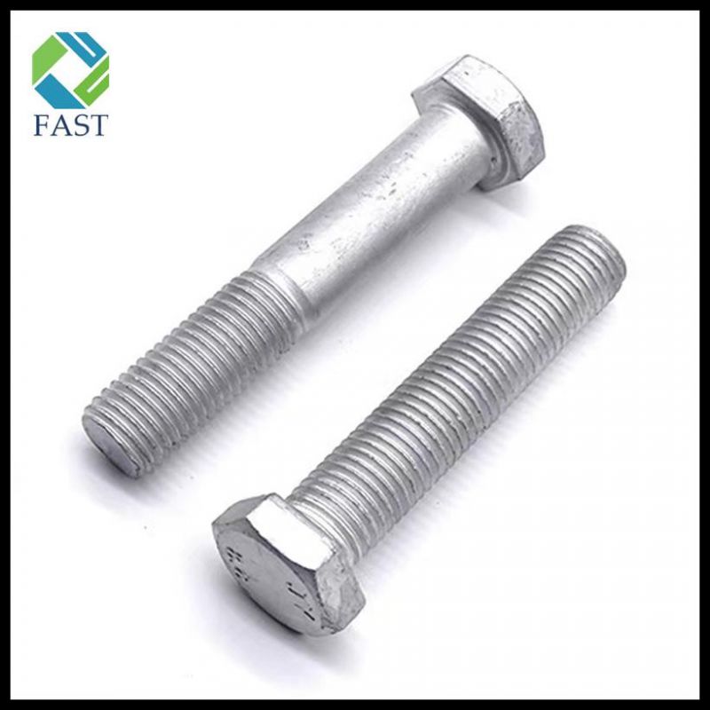 Made in China Gr 8.8 Hot DIP Galvanized Hex Bolt and Nut and Washer