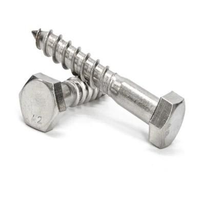 Stainless Steel Hexagon Head Wood Screws DIN571