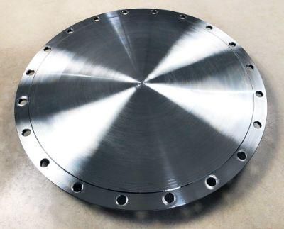 Customized ASME B16.47 Big Diameter Stainless Steel TP304 Tp316 Blrf Blind Steel Flange