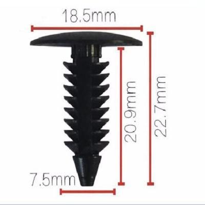 GM Automotive Plastic Barb Screw Rivets Is Christmas Tree Clips Type with 7.5mm Hole