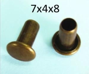 7x4x8 Hollow Rivets for Bags Shoes Garments