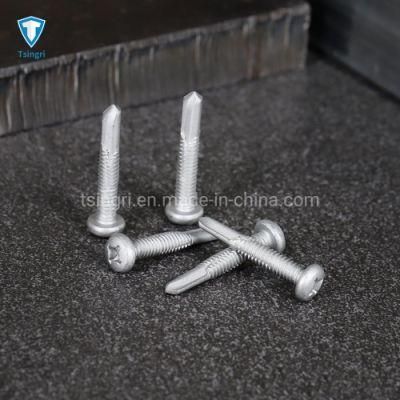1000h Ruspert Phillips Pan Head #5 Drill Point Self Drilling Screws Cross Recessed Roofing Screws