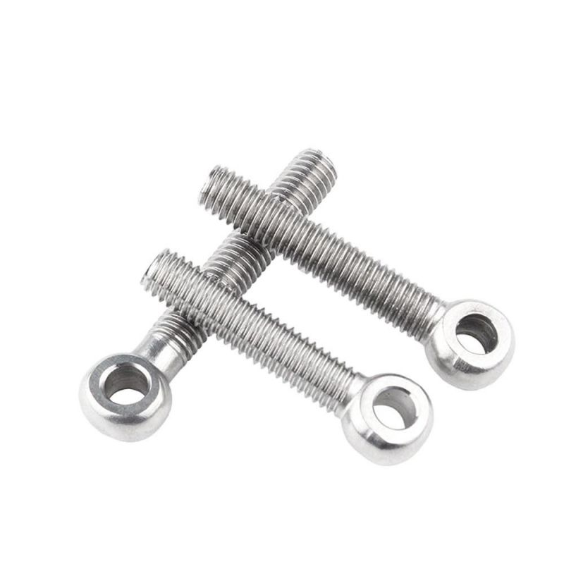 Good Quality GB798 M12X50mm Stainless Steel 304 Eye Bolts