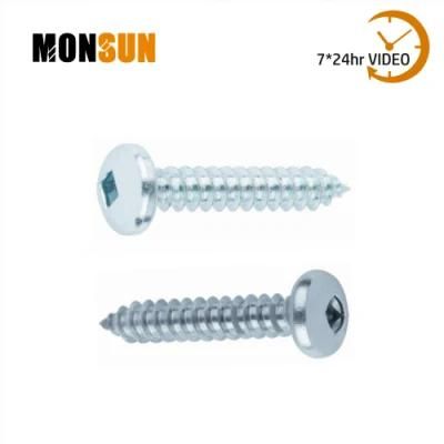 Dome Head Square Socket Self-Tapping Screw