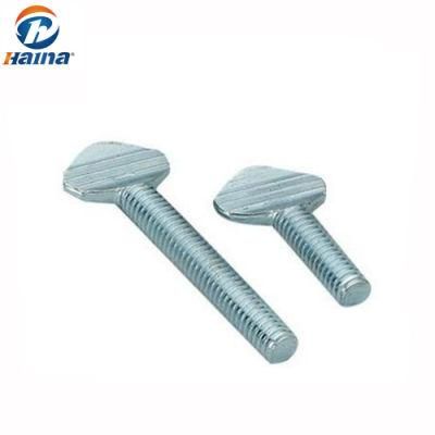 Steel Shoulderless/Oval Head Thumb Screw Spade Thumb Screw