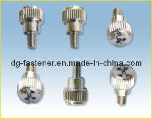 Stainless Steel Knurled Step Screw