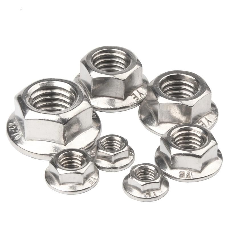 Ningbo Professional Factory Stainless Steel Zinc Alloy Hex Nut, Slotted Nut, Nylon Nut, Flange Nut