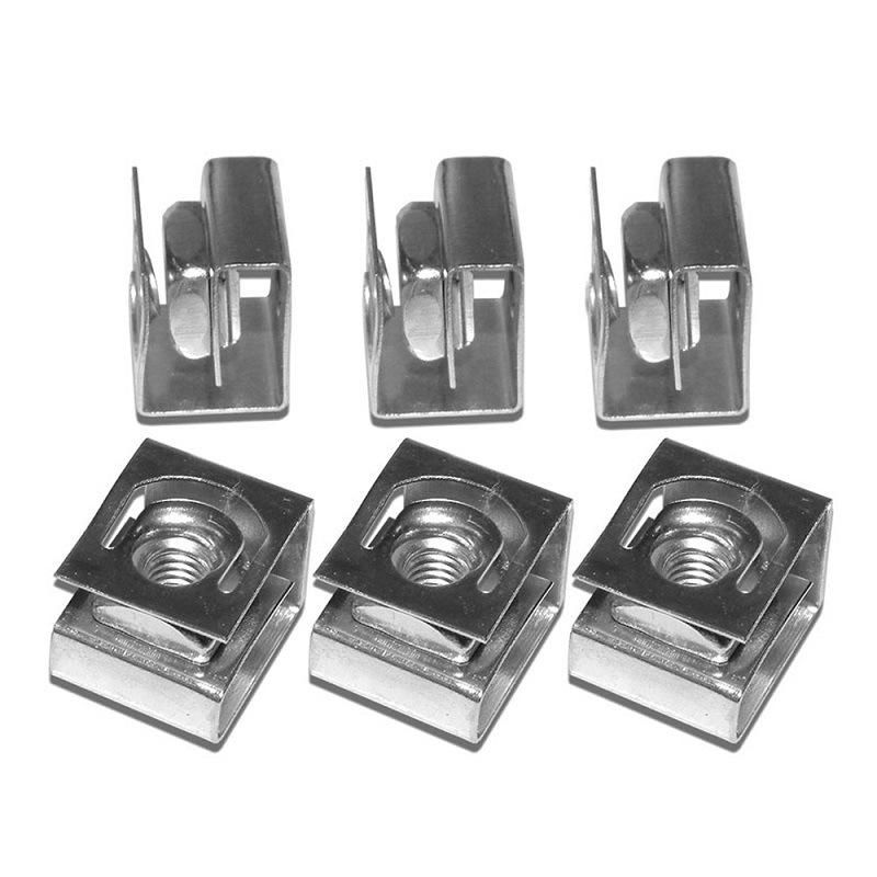 in Stock M6 M8 M10 Stainless Steel Spring U Shape Lock Nut U Clip Nut