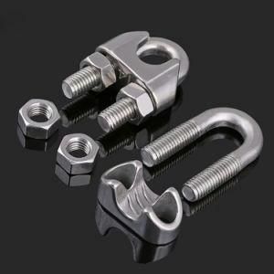 DIN 741 Good Quality Cast Galvanized Malleable Wire Rope Clip for Wire Rope