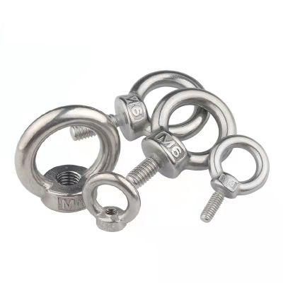 Made in China DIN580 DIN582 Eye Bolt M6 to M100 Steel Bolts Lifting Eye Bolt