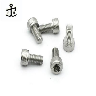 Ss Stainless Steel Fasteners DIN34802 M6 6-Lobe Cap Screws with Large Driving Feature Made in China