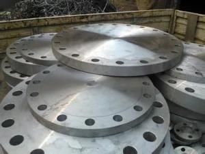P355qh En10273 Carbon Steel Forged Disc Pressure Vessel Blank Flange