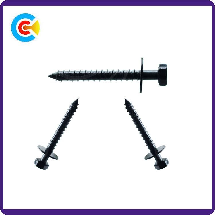 DIN/ANSI/BS/JIS Carbon-Steel/Stainless-Steel Hex Head Self Drilling Screw