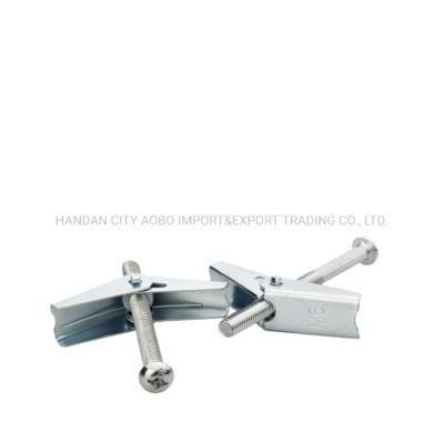Carbon Steel Butterfly Toggle Bolt Drywall Anchor