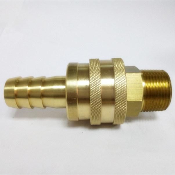 Misumi Standard Big Size 4tsh Brass Mold Hose Tail Quick Coupling