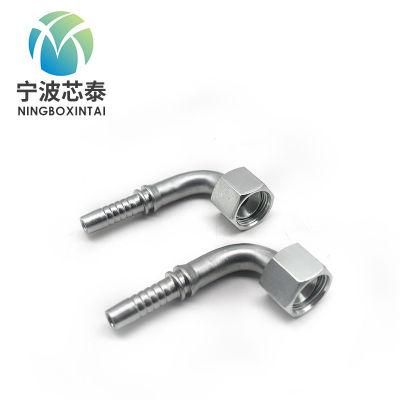 OEM Factory 26791 Jic 37 Elbow Two Piece Crimp Hose Fitting for 1sn/2sn/4sp Hose Stainless Steel Fittings