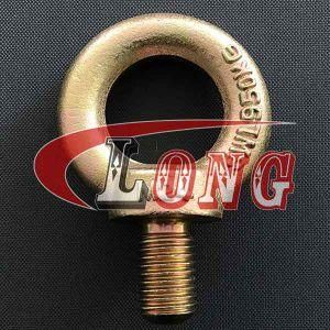 Zinc Plated Drop Forged Steel Lifting Eye Bolt JIS 1168