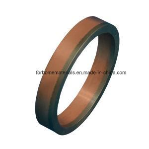 Explosive Cladding Titanium+Copper Transition Joint