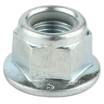 DIN985 Heavy Hexagon Nylon Insert Nut with Zinc (yellow) Plated