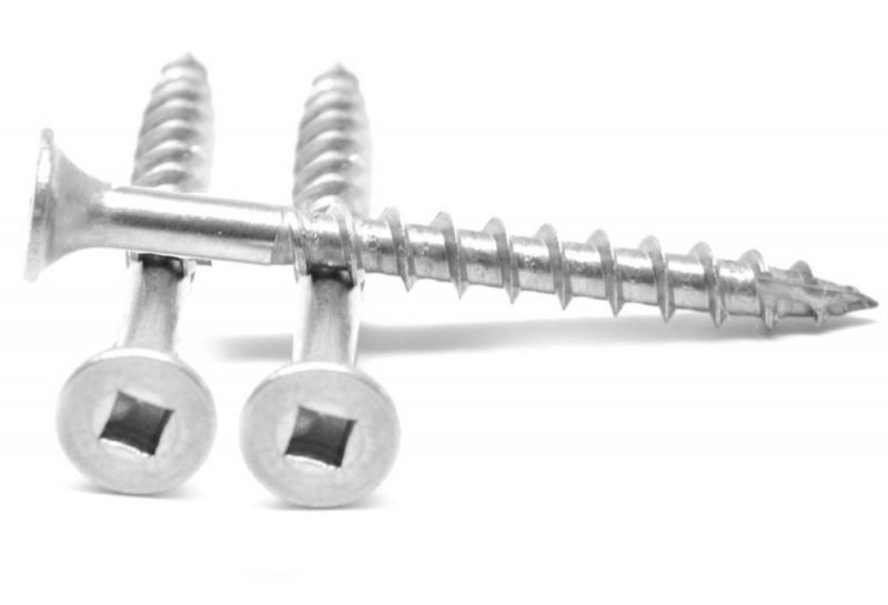 Countersunk Head Square/Star Drive Type 17 Hardwood Screws