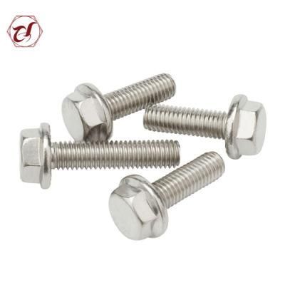 Stainless Steel 304 DIN6921 A2 - 70 Hex Flange Bolt M5-M20