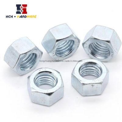Steel Parts Fasteners/ Zinc Plated/ Hex Nuts