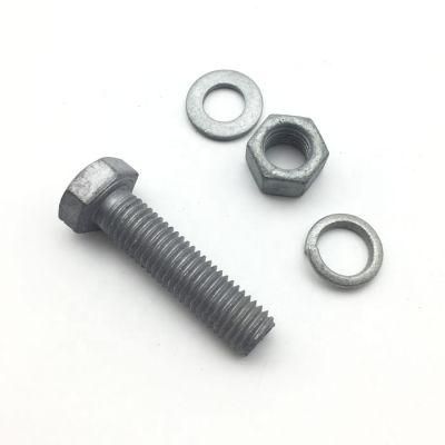 HDG Bolts/Hot DIP Galvanized Hex Bolts and Nuts