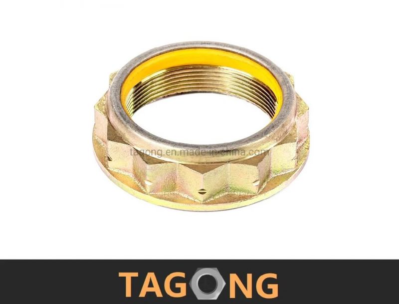 Wheel Nuts Nylone Inserut 12 Spline Flange Nuts