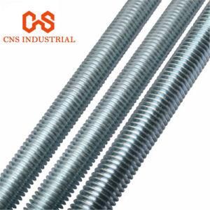 Threaded Bar, Grade 4.8 Galvanized Carbon Steel Gi Stud Threaded Rod