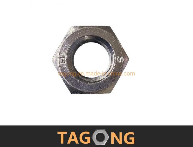 Class12.9 High Strength Hex Nuts Alloy Steel DIN934 ISO4032
