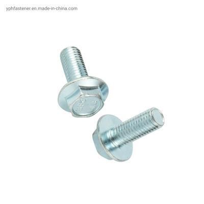 DIN6921 China Manufacture Customized Carbon Steel Hexagon Flange Bolts