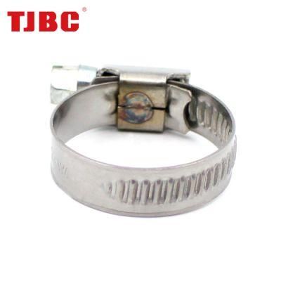 9mm Galvanized Iron German Type Hydraulic Welding Oil Tube Pipe Clip Water Hose Clamp; Adjustable Range 16-27mm