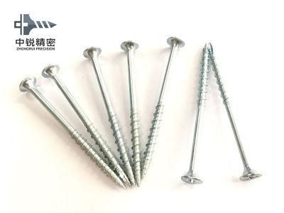 3.5X55mm Fine Thread Phillips Bugle Head Drywall Screws White and Yellow Zinc Plated Drywall Screws