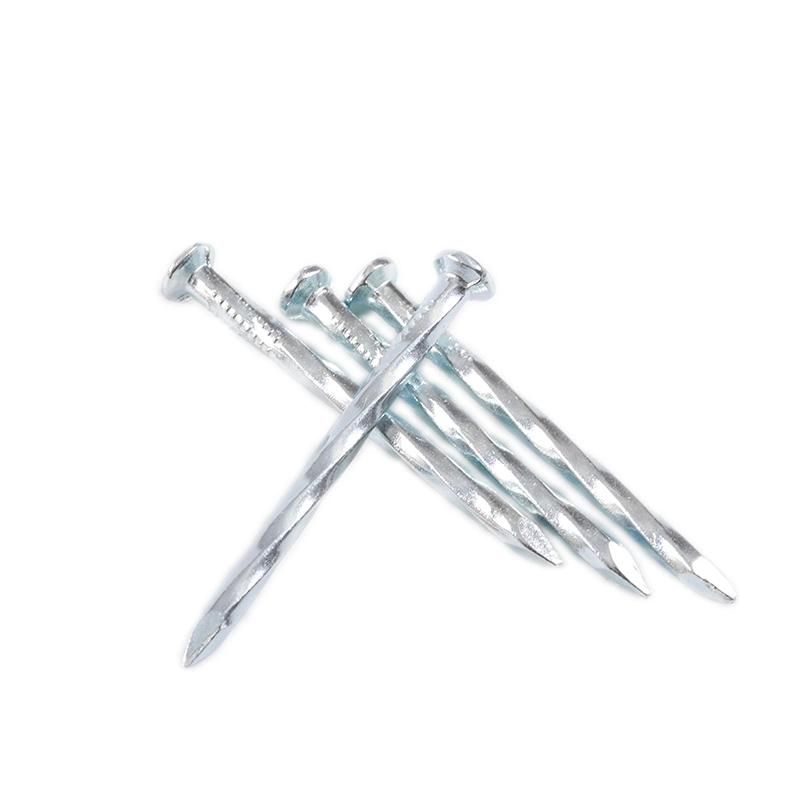 Good Quality Galvanized Concrete Nail Angular Spiral Steel Concrete Nails